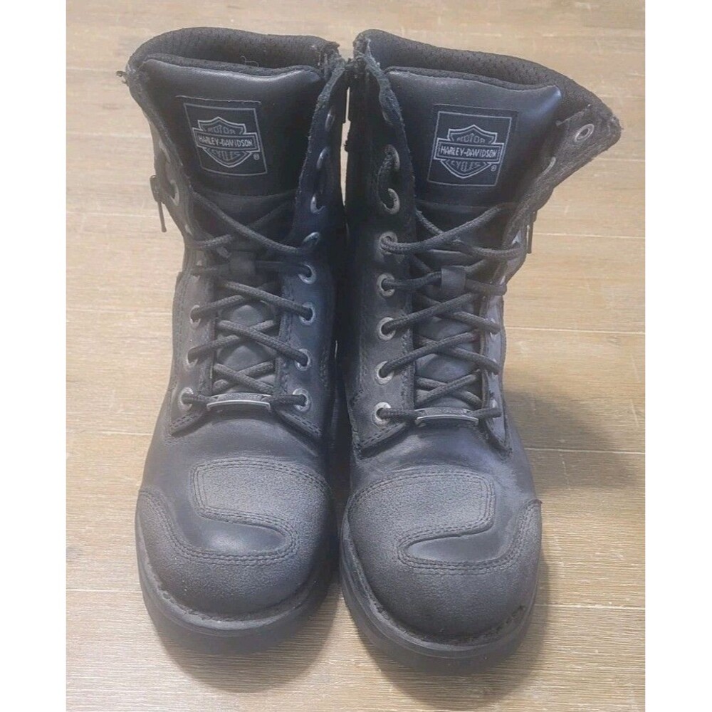 Harley-Davidson Women's Sydney 6-Inch Leather Motorcycle Boots D87005 Size 7.5
